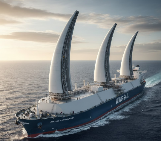 Read more about the article 풍력보조추진장치 윙세일Wing Sail 개념 특징 장단점